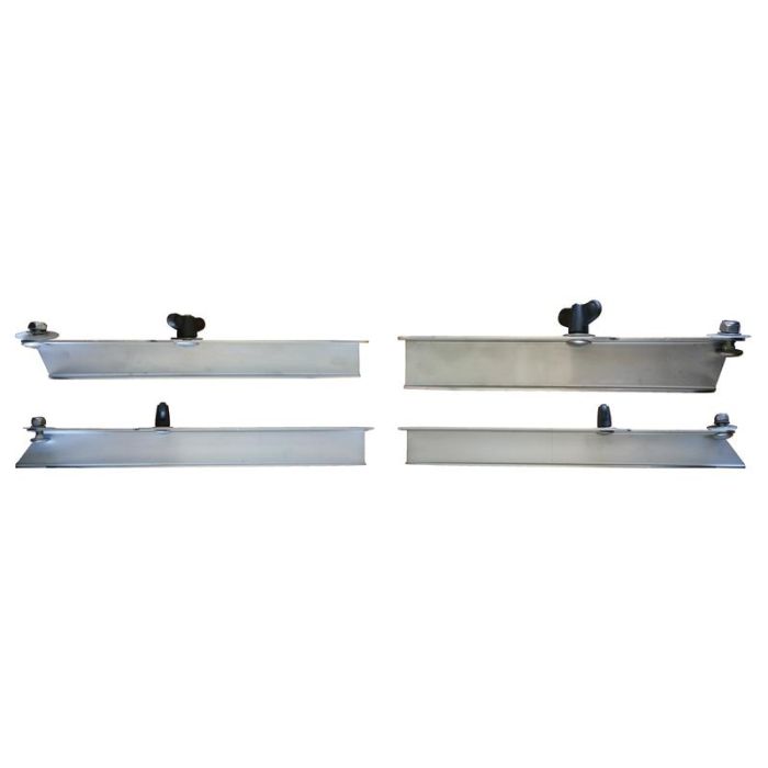 Strooischoepen set - verstelbaar (260 - 360mm) Rechts en Links