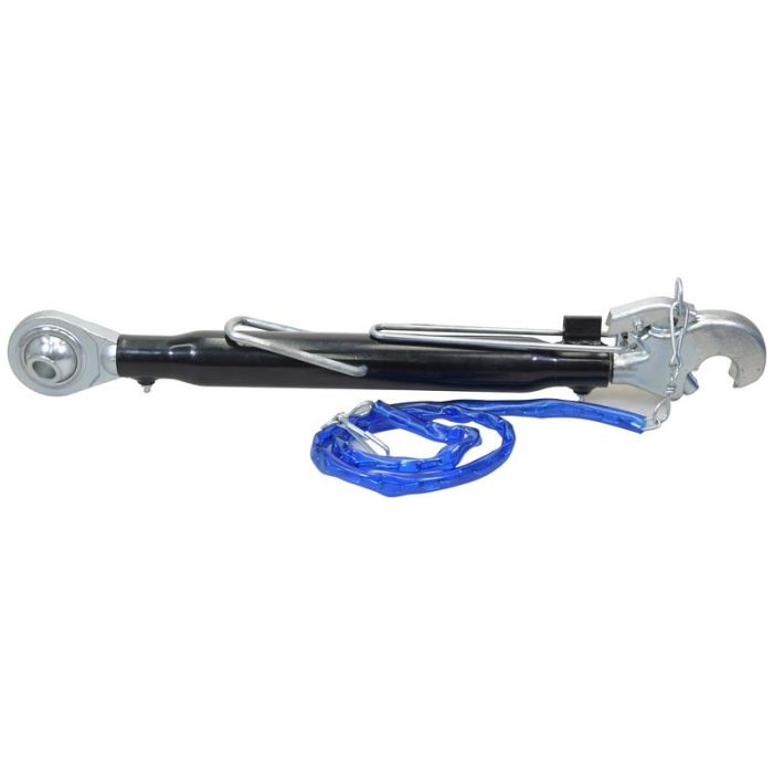 Topstang (Cat.2/2 (Ø25/25mm)) Kogel en Haak, M36 x 3, Min. Lengte: 710mm. Topstang (Cat.2/2 (Ø25/25mm)) Kogel en Haak, M36 x 3, Min. Lengte: 710mm.