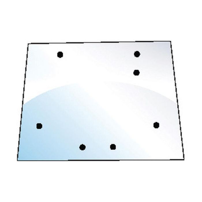 Vitres arrière supérieures