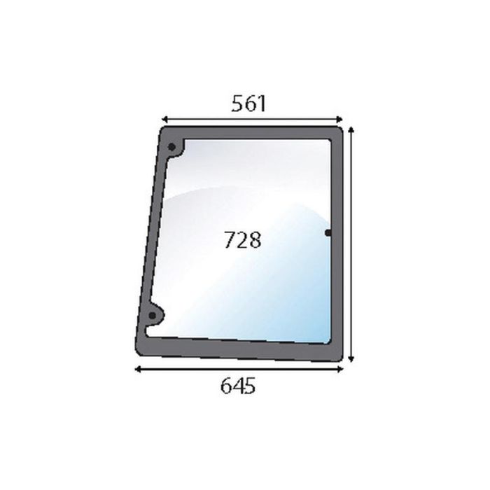 Vitres latérales, droite Vitres latérales, droite
