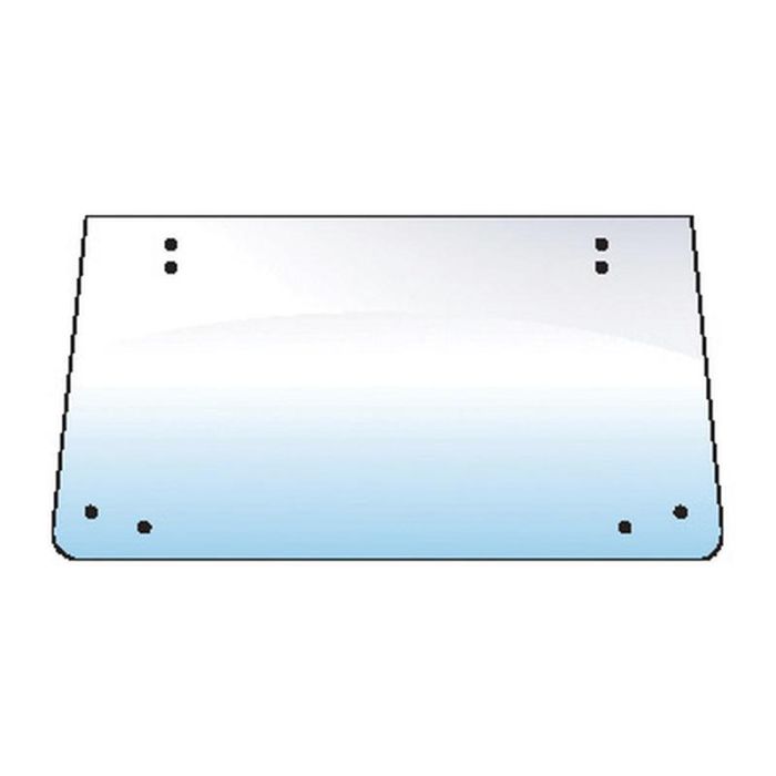 Vitres arrière supérieures
