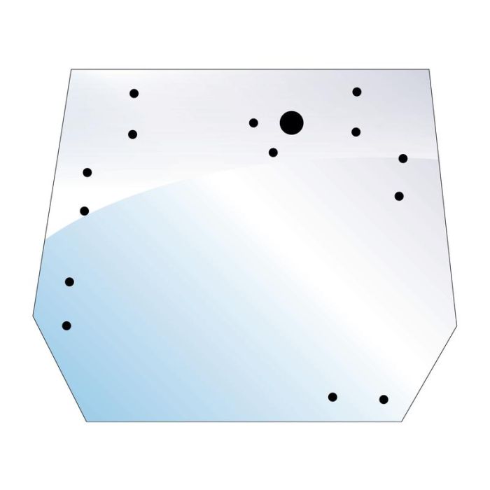 Vitres arrière supérieures