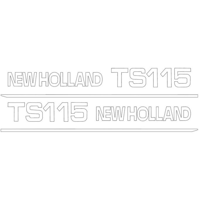 Transferset - Ford / New Holland TS115