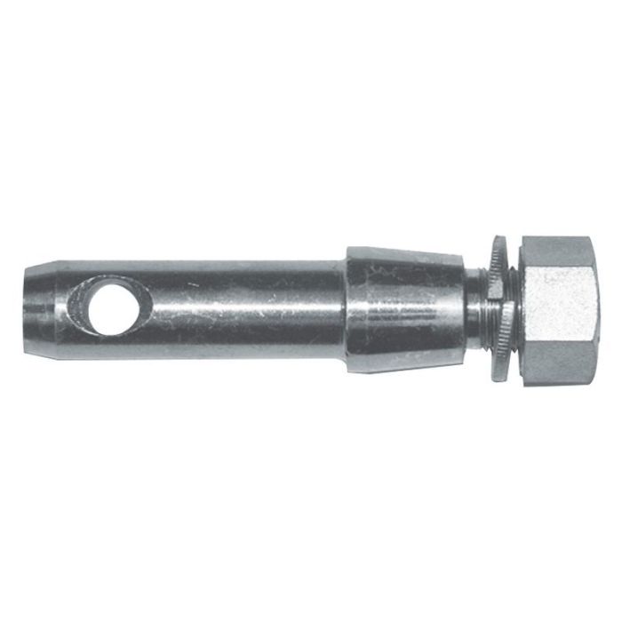 Werktuigpen 22x125mm, Schroefdraad 3/4x25mm Cat. 1 (Ø22mm) Werktuigpen 22x125mm, Schroefdraad 3/4x25mm Cat. 1 (Ø22mm)