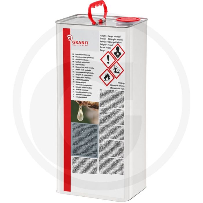 Kunsthars-verdunner 6 liter emmer