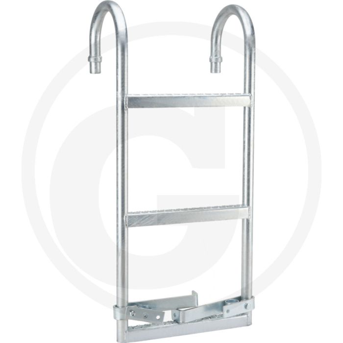 Ladder 3 treden, 780 mm, verzinkt