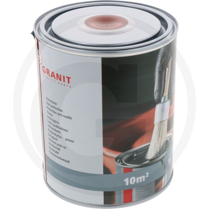 Primer roodbruin 1 liter (Primer op kunstharsbasis)