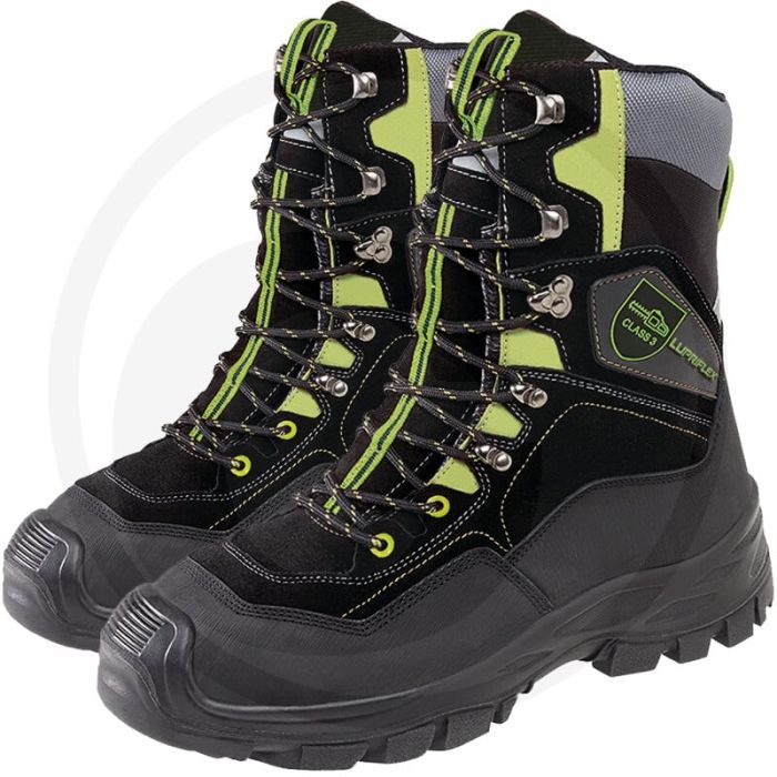 Lupriflex lupriflex zaagschoenen sportive hunter snij- en zaagbescherming klasse 3 - maat 45 eu / 10.5 uk - zwart / groen - waterdicht en ademend Lupriflex lupriflex zaagschoenen sportive hunter snij- en zaagbescherming klasse 3 - maat 45 eu / 10.5 uk - zwart / groen - waterdicht en ademend