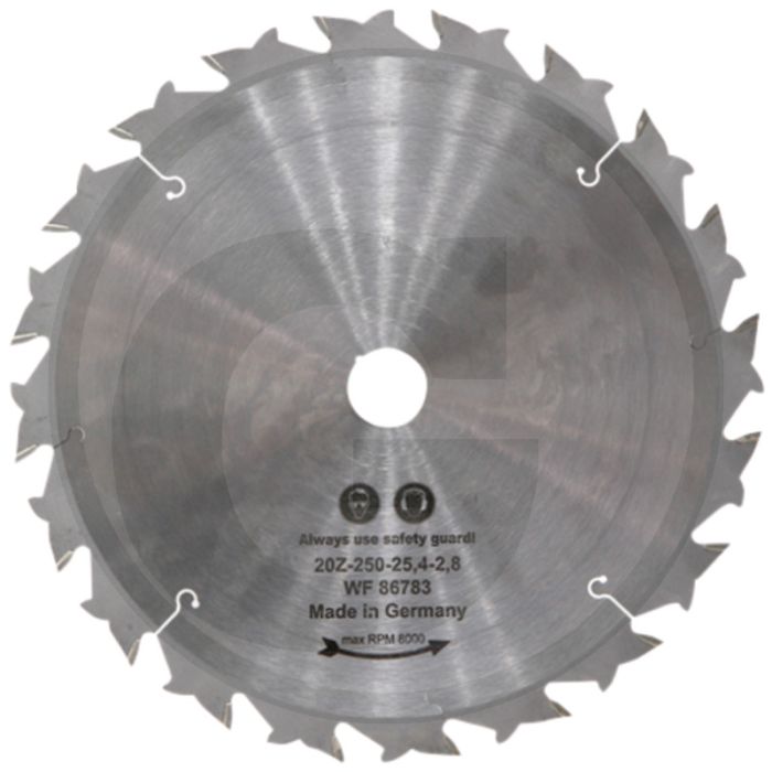 Hardmetalen zaagblad