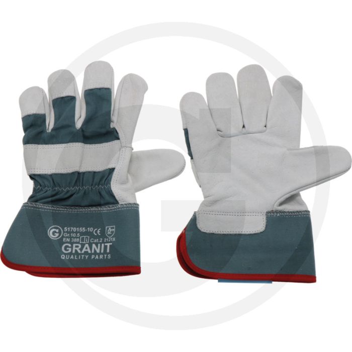 Volnerf rundleer handschoenen