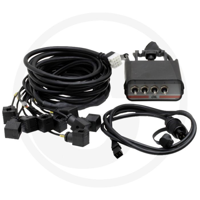 4-knops Cetop bedieningskast met kabel