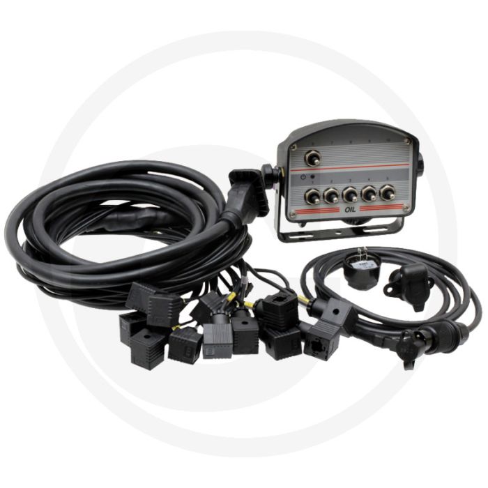 6-knops bedieningskast met kabel