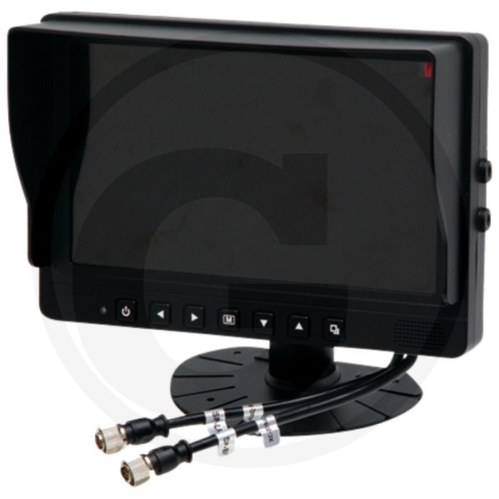 9" monitor voor bedraadde camera