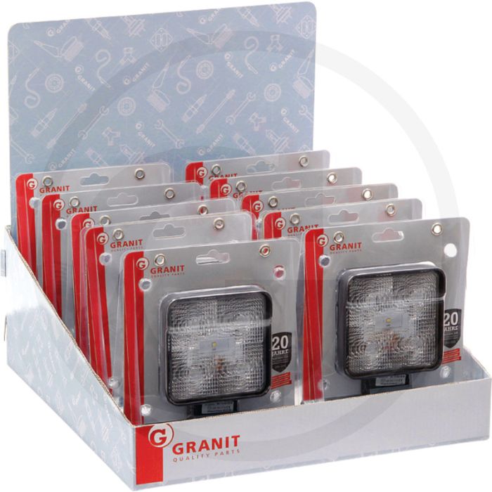 LED-werklampen baliedisplay (VPE 10)