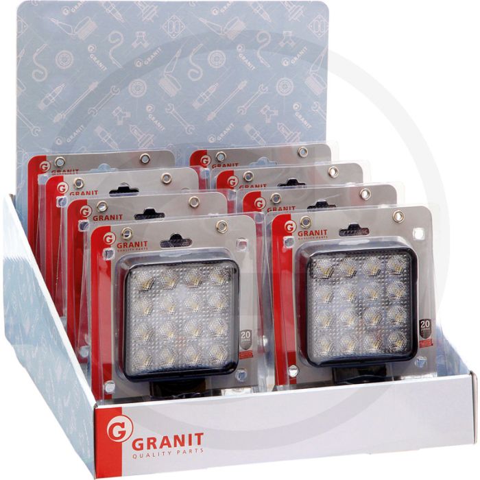 LED-werklampen baliedisplay (VPE 8)