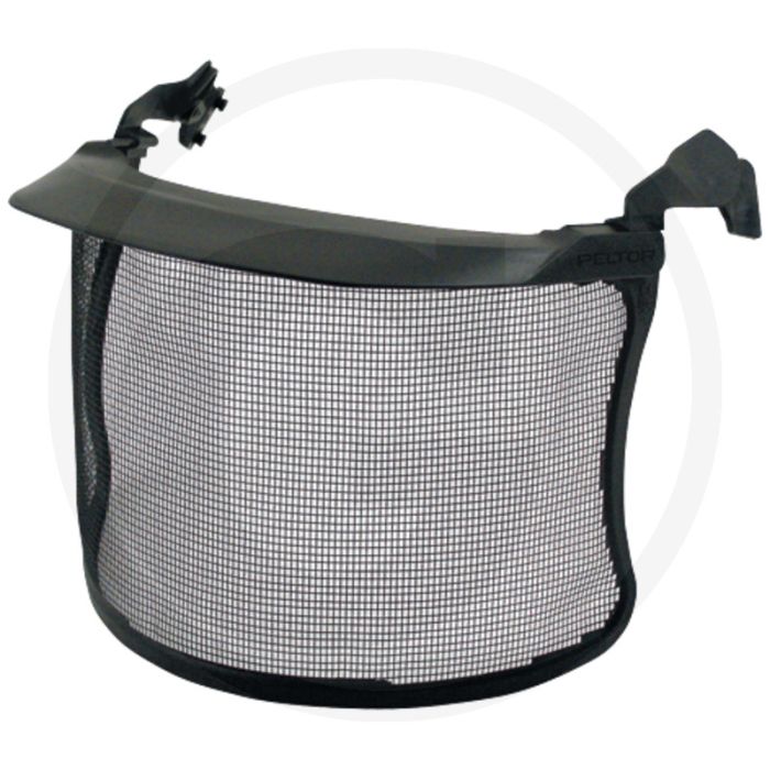 Peltor vizier v4b - nylon gaas vizier met zonneklep voor 3m veiligheidshelmen