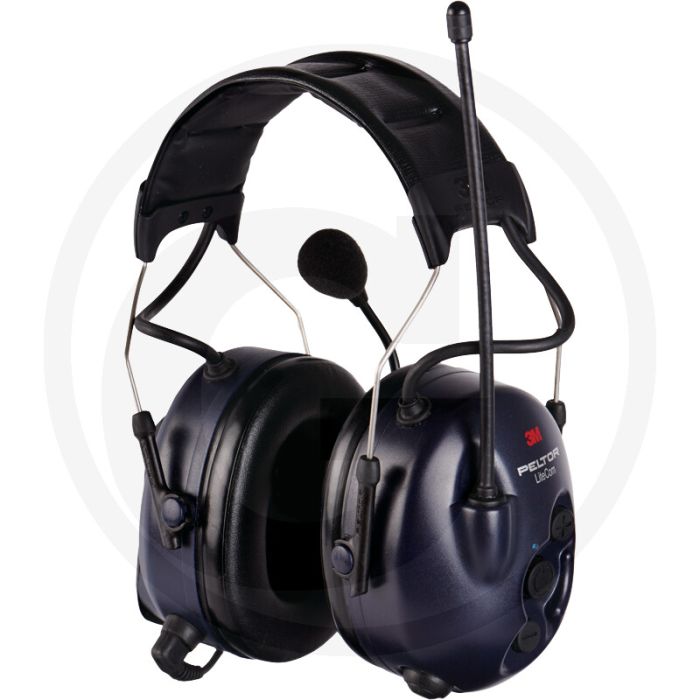 Peltor gehoorbeschermer litecom™ pulse gehoorbeschermingsradio lcp3, radio voor de pmr-band (446 mhz-band) - hoofdbeugel