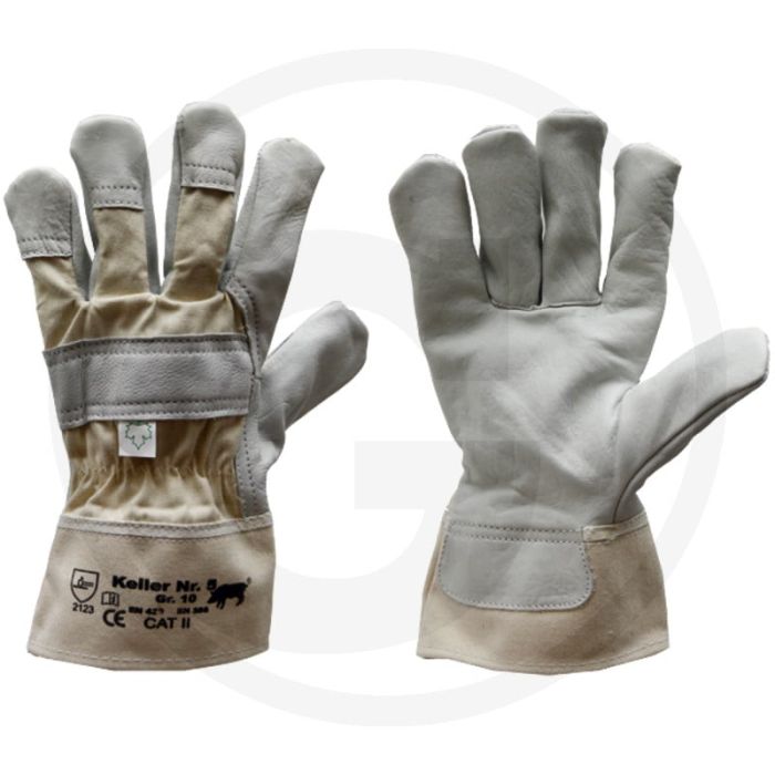 Keiler nr. 5 handschoenen xl runderleer bosbouwhandschoenen