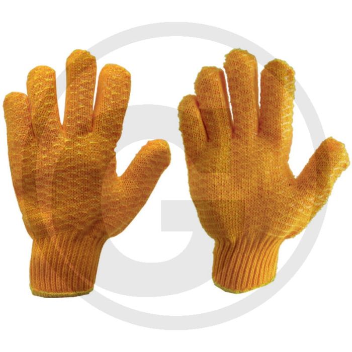 Sägehandschuhe xl gelb mit Kunststoffwabengitter