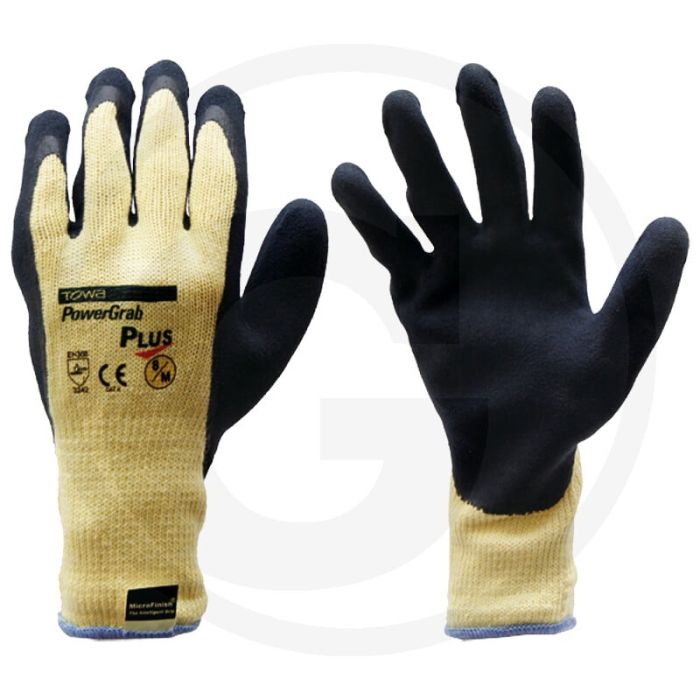 Power grab plus veiligheidshandschoen xl natuur polyester/katoen en 388 conform
