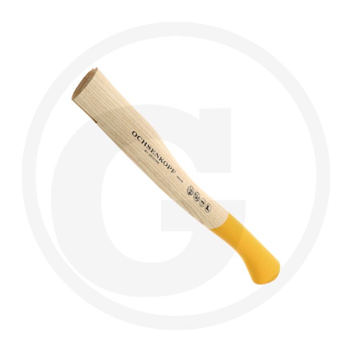Ochsenkopf reserve steel - lengte 380mm, essenhout, ovaal oog