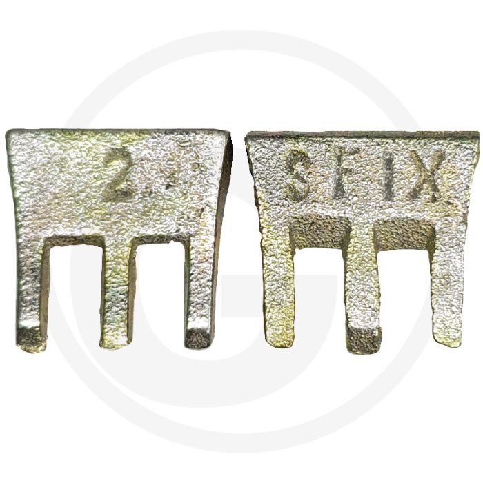 Cale s-fix taille 2 - 23x21x22 mm