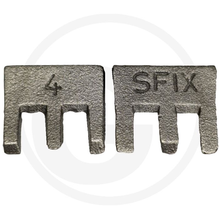 Cale s-fix taille 4 - 29x25x27 mm