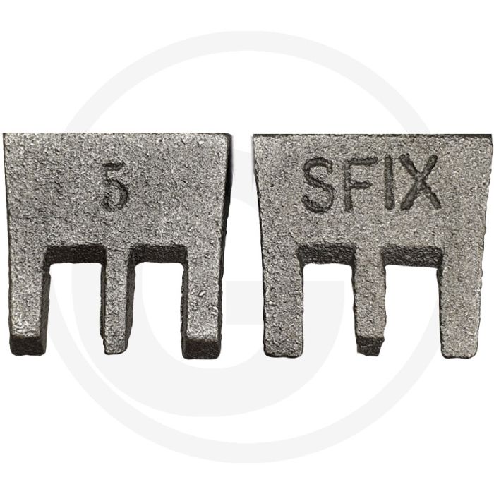 Cale s-fix taille 5 - 32x29x31 mm