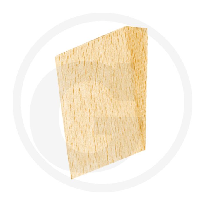 Cale en bois dur pour haches, marteaux et hachoirs - largeur 43mm
