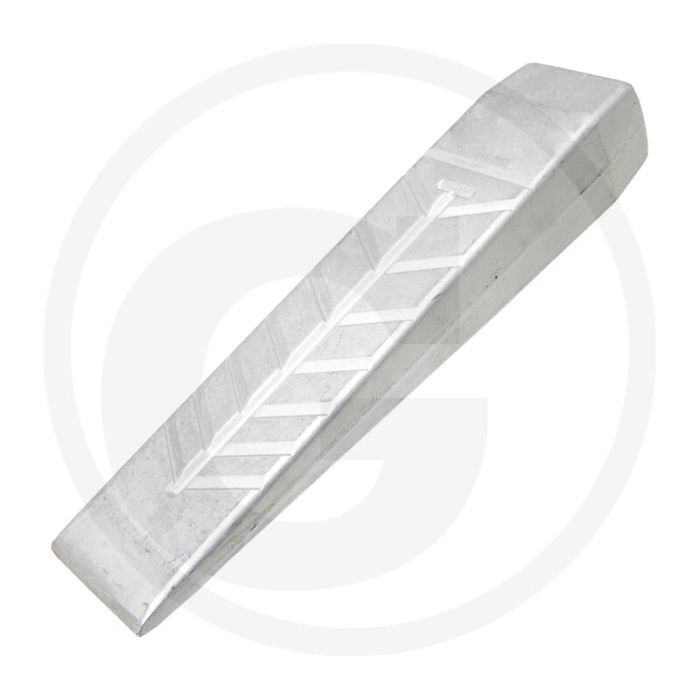 Ochsenkopf aluminium rim wedge size iii - for strong wood (60x40x260mm)