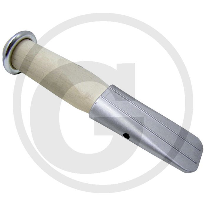 Ochsenkopf aluminium holle wig compleet - met houten inzet en geleidingsprofielen