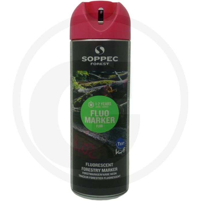 Soppec fluo marker - roze, 500 ml, -15 tot 50°c