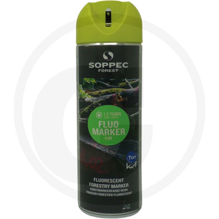 Soppec fluo marker - geel, 500 ml, -15 tot 50°c