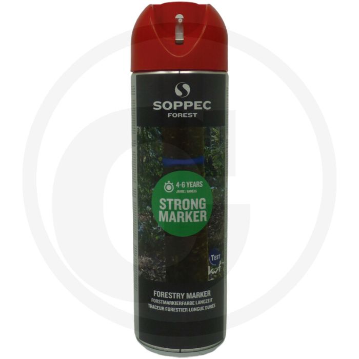 Soppec strong marker - rood, 500 ml, -15 tot 50°c