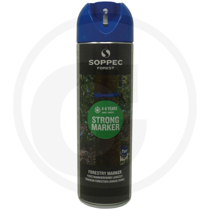 Soppec strong marker - blauw - 500 ml - houdbaarheid 2-4 jaar