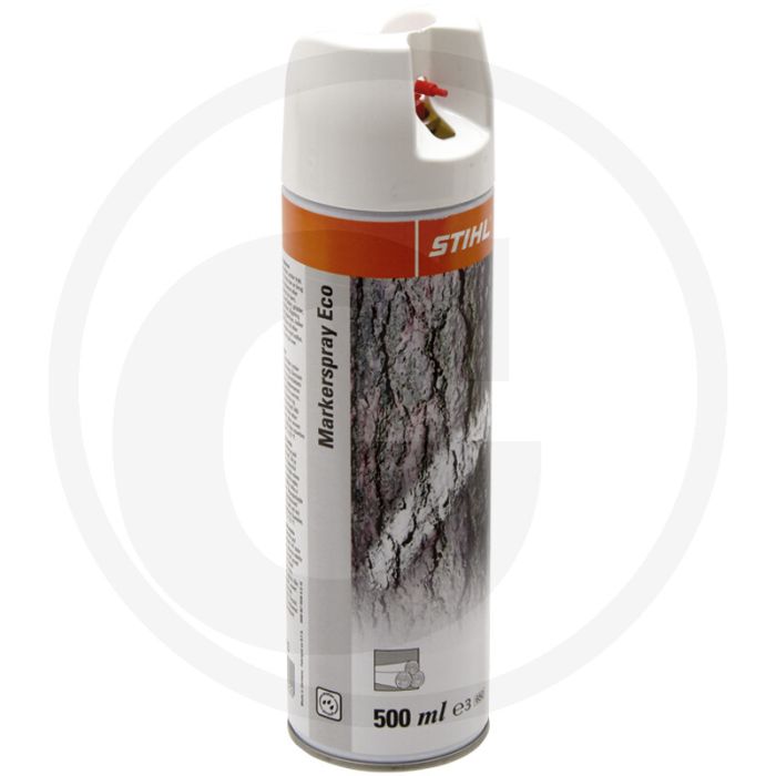 Stihl markeringsspray eco - wit 500 ml