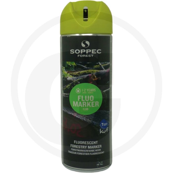 Soppec fluo marker - geel, 500 ml, -15 tot 50°c