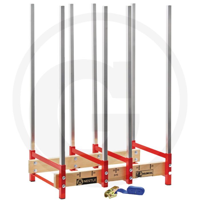 Nestle zaagframe houtopname minimaal 0,33 ster - voor brandhoutproductie - 820 x 465 x 203 mm