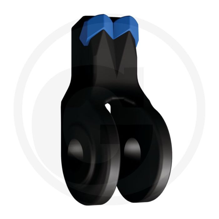 Endurance carbide endurance carbide slijtdeel klepel 2 tips, msa26 twin hammer - lengte 145,3mm