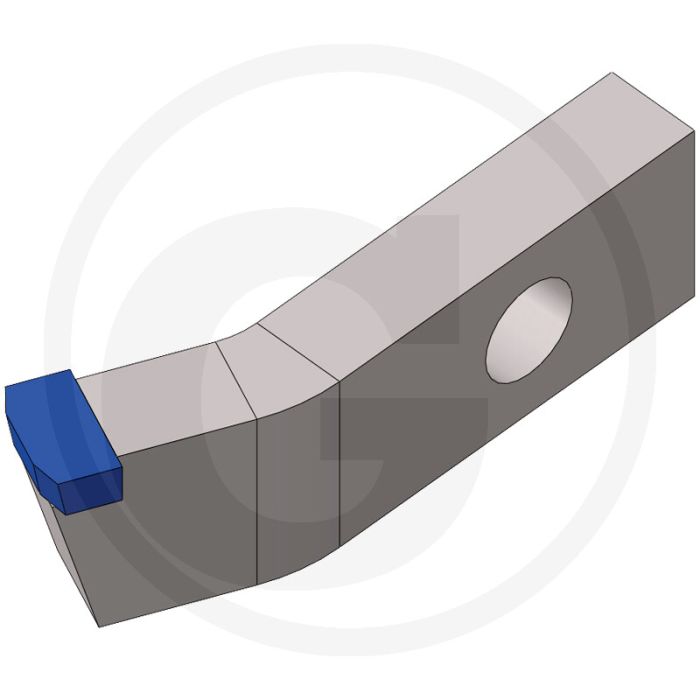 Endurance carbide endurance carbide slijtdeel klepel 1 tip, rechts - type: sf900 h