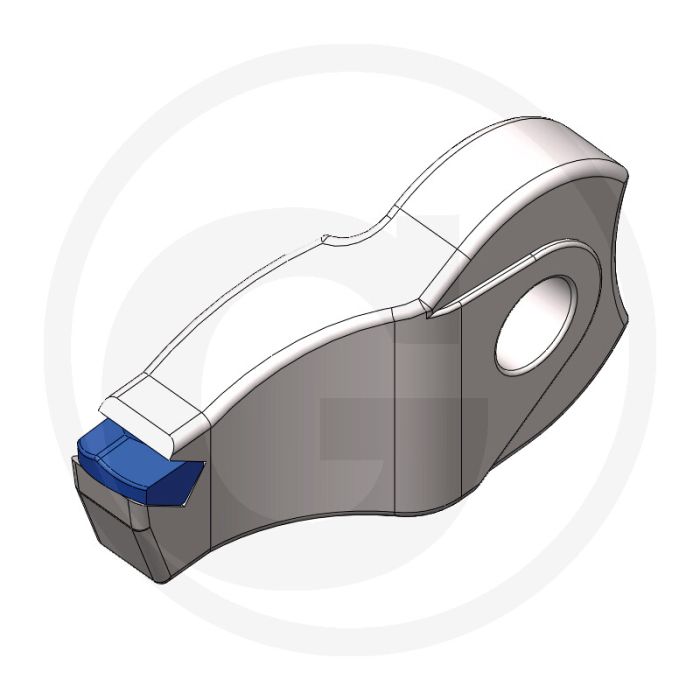 Endurance carbide endurance carbide slijtdeel klepel 1 tip, bfs 146 rechts - type: rf