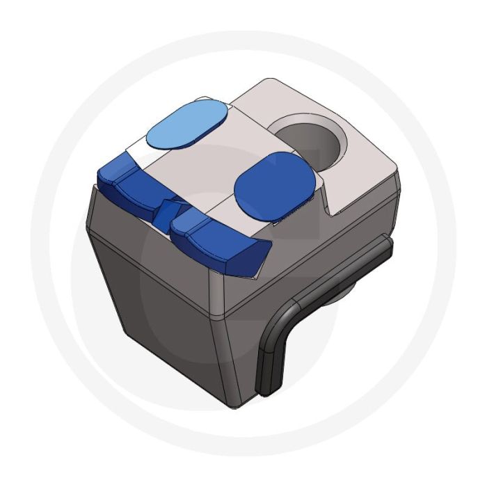 Endurance carbide slijtdeel beitel 5 tips, versie c - 16 bp, type: uml/s/ex/vt