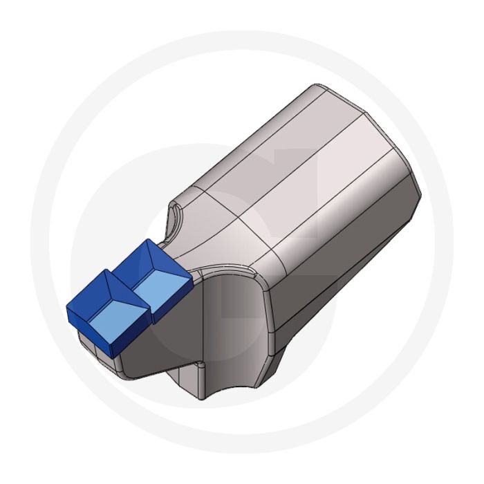 Endurance carbide endurance carbide slijtdeel beitel 2 tips, versie a+hd - type: 300s