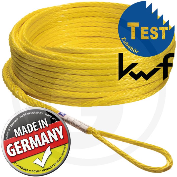 Novoleen liertouw met gesplitste lus 12mm x 60m, 13,5t breukbelasting