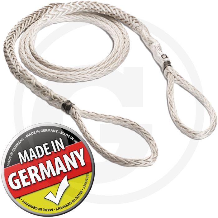 Novoleen sleeptouwverlenging aan beide zijden 150 mm lus - max. breukbelasting: 9,9 ton