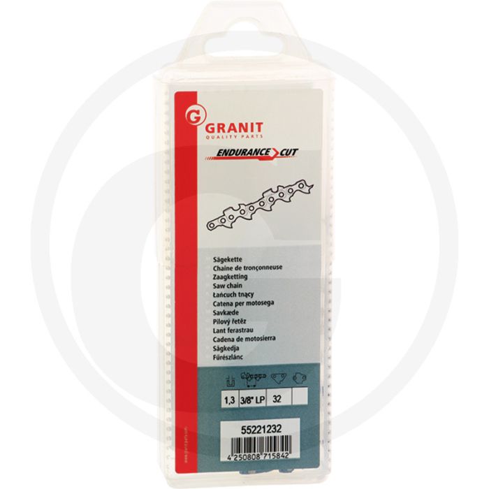 Endurance cut zaagketting ronde zaagtand - steek: 3/8' lopro