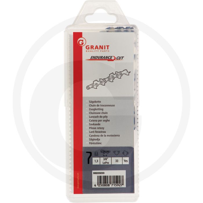 Endurance cut zaagketting ronde zaagtand - steek: 3/8' lopro