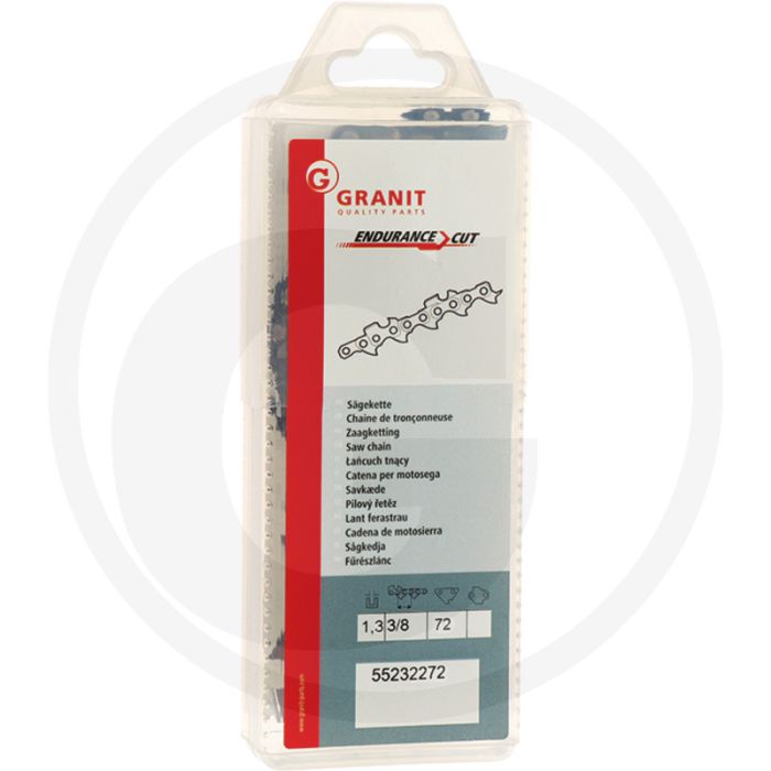 Endurance cut zaagketting haakse zaagtand - steek 3/8'