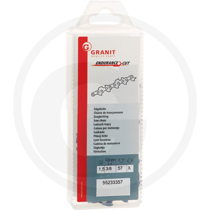 Endurance cut zaagketting ronde zaagtand - 3/8' steek, 57 aandrijfschakels