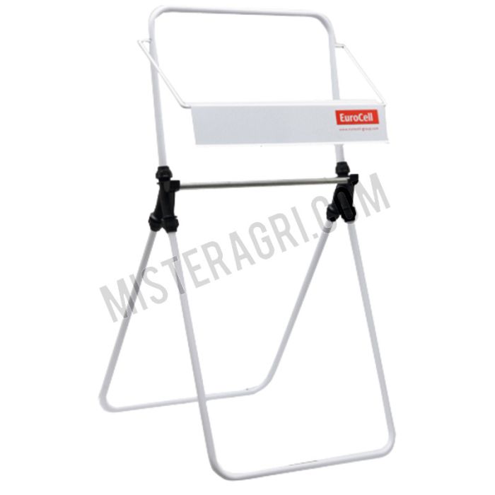 Staande rolhouder voor rollen tot 430 mm breedte